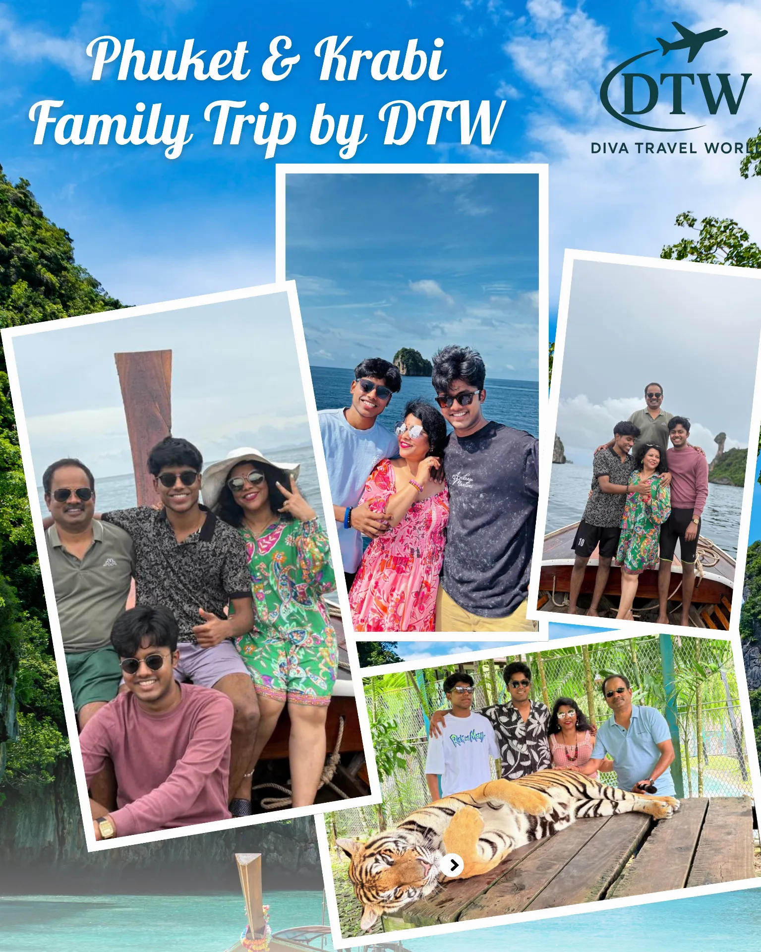 Phuket Krabi Family Tour | Beaches, Islands & Sightseeing | Diva Travel World