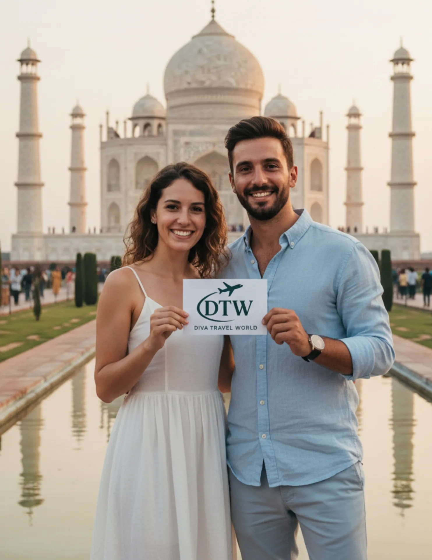 Taj Mahal & Agra Fort Private Guided Tour with AC Taxi