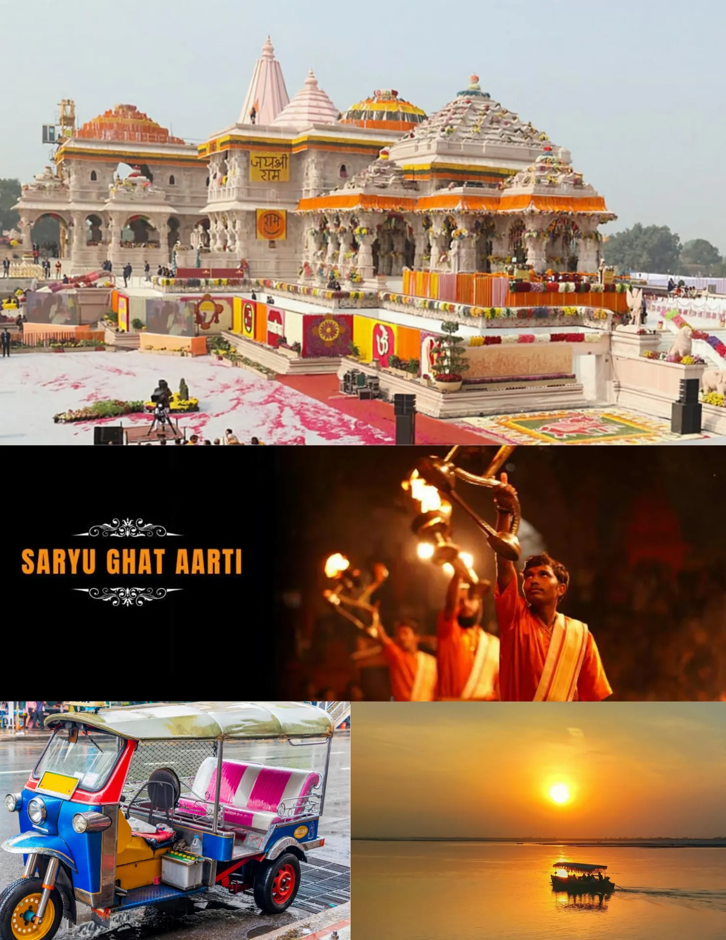 Premium Same Day Ayodhya VIP Darshan Tour with Tuk Tuk (Ex Ayodhya)
