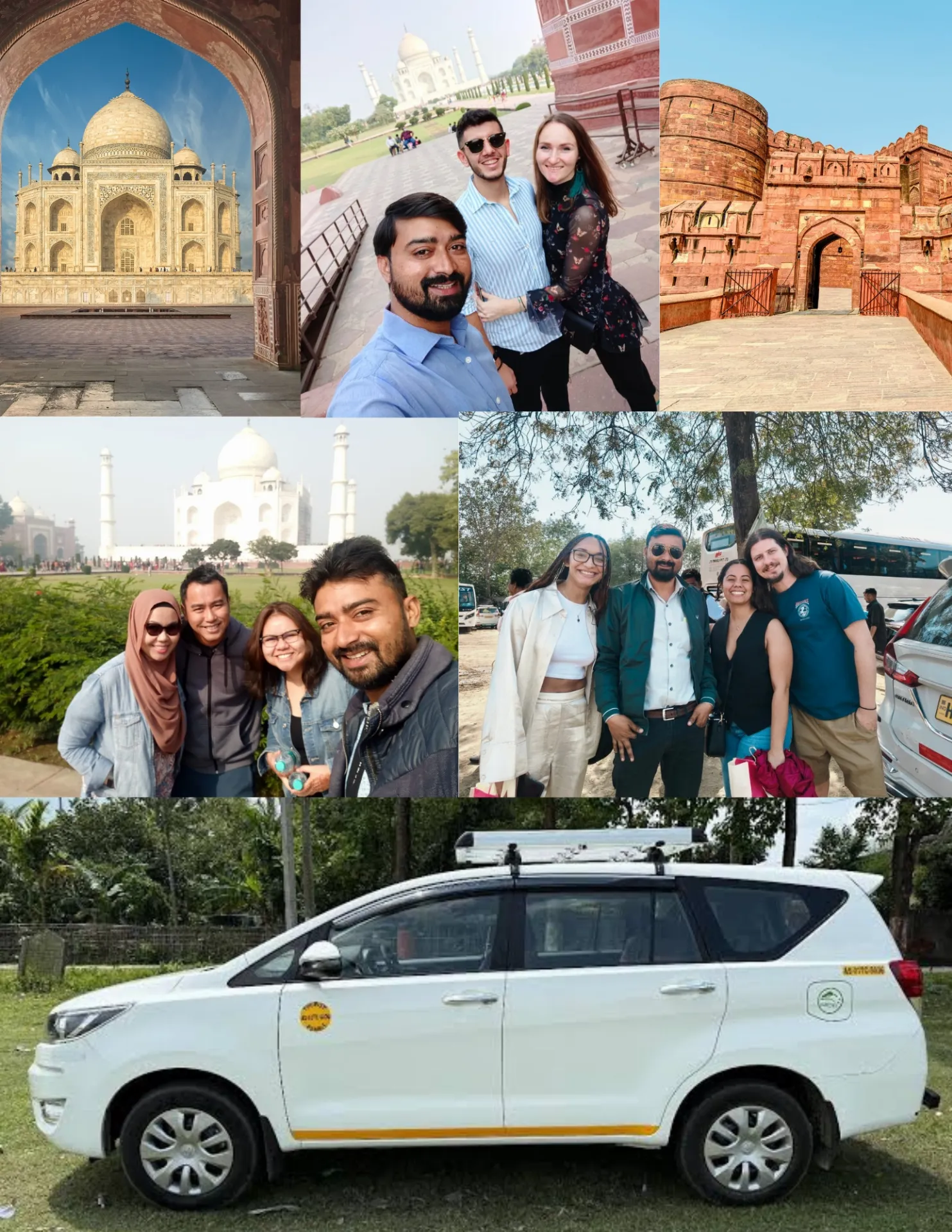 Delhi to Taj Mahal & Agra Fort Private Tour for Foreign Nationals with Multi Lingual Guides